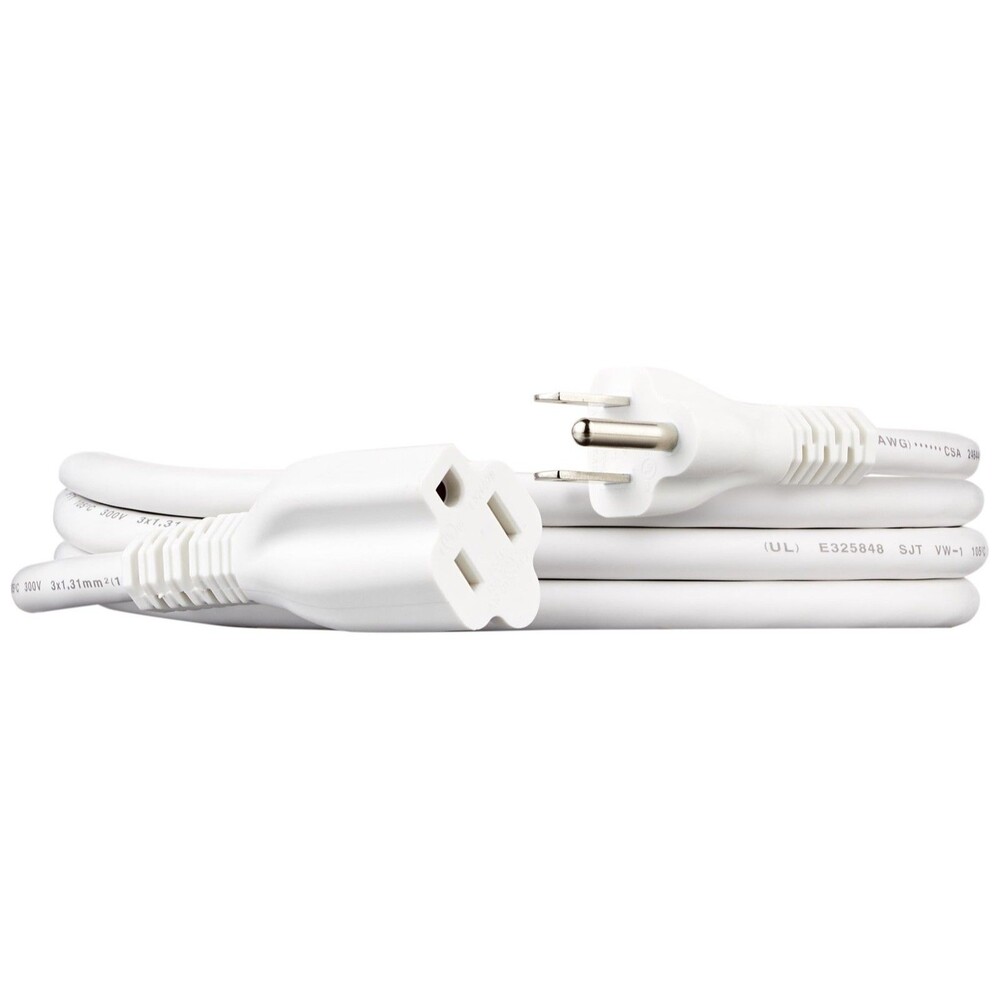 Amazon Basics 6 Ft Extension Cord 3 Prong Indoor Outlet Extender 13 Amp 125V